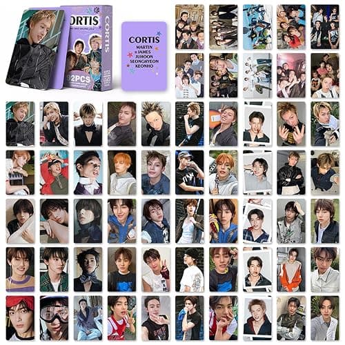 KPOPBTS CORTIS 3PACK 180PCS Photocards, GREENGREEN Album Merch Cards Lomo Card Set, Gift for COER‌ Boys and Girls thumbnail 5