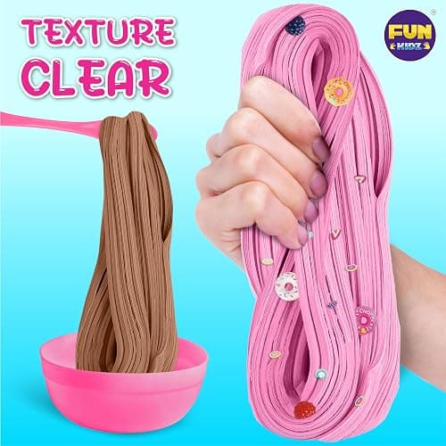 Gift Butter Slime Kit for Girls 10-12, FunKidz Ice Cream Soft Slime Making Kit Ages 8-12 Kids Slime Toys Ideal Birthday Party Present thumbnail 5