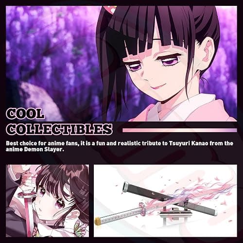 Jorumo Swords Building Sets for Girl 8-14, 39in Tsuyuri Kanao Sword Building Block with Scabbard and Stand, Anime Sword Building Toy Gift Katana, 788 Pcs thumbnail 5