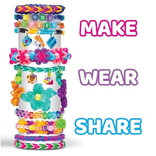 Rainbow Loom® Loomi-Pals™ MEGA Combo Set, Features 60 Cute Assorted LP Charms, The New RL 2.0, Happy Looms, Hooks, Alpha & Pony Beads, 5600 Colorful Bands All in a Carrying Case for Boys and Girls 7+ thumbnail 3