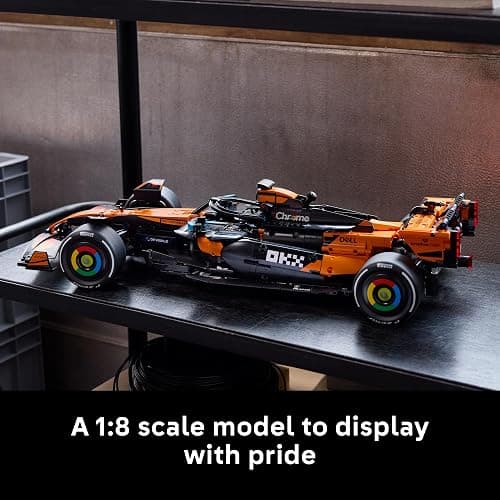 LEGO Technic McLaren MCL39 F1 Car Building Set for Adults - Room or Office Decor for Men & Women, Ages 18+ - F1 Gifts for Fans - Authentic Details - 42228 thumbnail 6