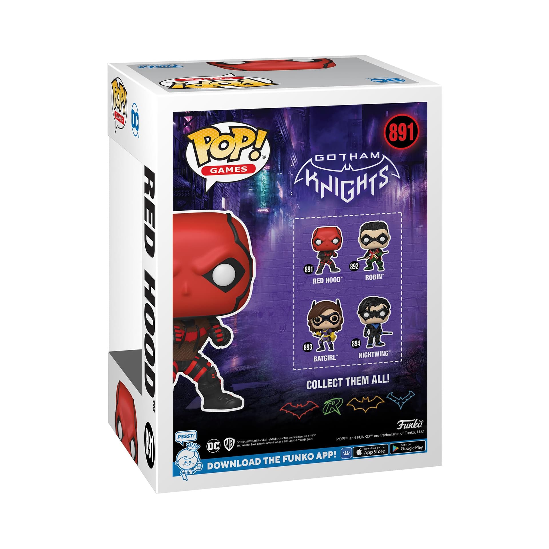 Funko Pop! Games: Gotham Knights - Red Hood thumbnail 3