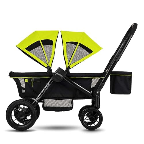 Evenflo Pivot Xplore All-Terrain Stroller Wagon (Wayfarer Black) thumbnail 4