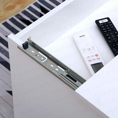 Yaermei Livingroom Coffee Tea Table with Sliding Top & Large Hidden Storage Space Office Furniture (White-Style 2) thumbnail 7
