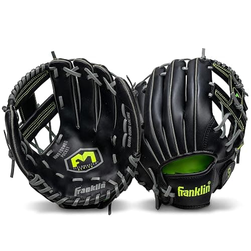 Franklin Sports Baseball and Softball Glove - Fieldmaster Adult + Youth Baseball Gloves - Men's + Women's Infield + Outfield Mitt thumbnail 7