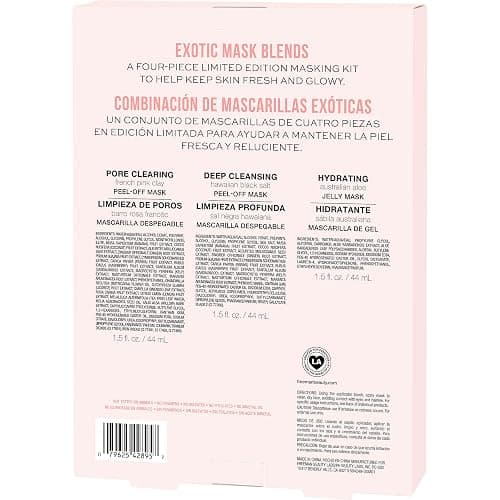 Freeman Exotic Blends Facial Mask 4 Piece Set, Peel-Off & Jelly Masks, Cleansing, Pore-Clearing & Hydrating Facial Masks, For All Skin Types, Includes Silicone Mask Brush, Vegan & Cruelty-Free thumbnail 22