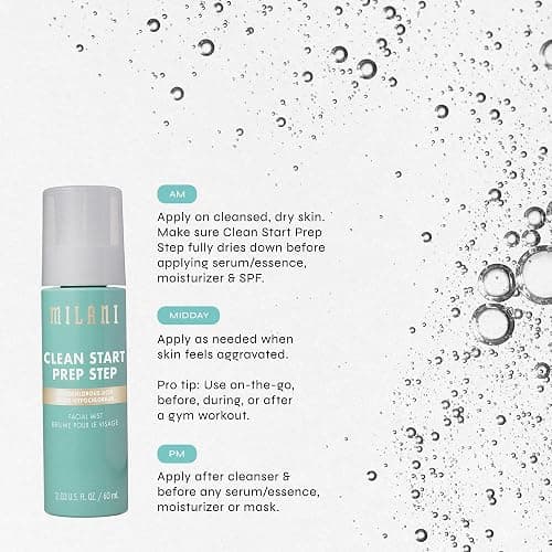 Milani Clean Start Prep Step Hypochlorous Acid Facial Mist thumbnail 3