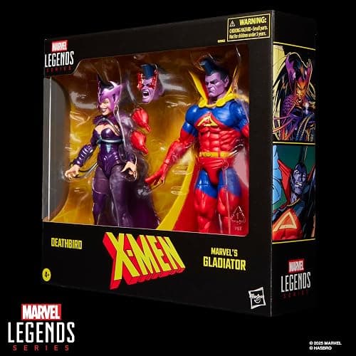 X-Men Marvel Legends Series Deathbird & Marvel’s Gladiator Two-Pack, 2 Comics-Inspired Collectible 6-Inch Scale Action Figures thumbnail 3