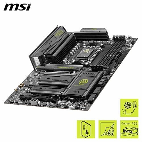 MSI MAG B850 Tomahawk MAX WiFi Motherboard, ATX - Supports AMD Ryzen 9000/8000 / 7000 Processors, AM5-80A SPS VRM, DDR5 Memory Boost 8400+ MT/s (OC), PCIe 5.0 x16, M.2 Gen5, Wi-Fi 7, 5G LAN thumbnail 4