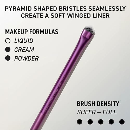 Real Techniques Big Blends Energy Brush + Dual-Sided Puff Kit, 6-Piece Set | Makeup brushes set with dual-sided puff kit, 2-in-1 powder puff, ultra-soft synthetic bristles for makeup blending thumbnail 7