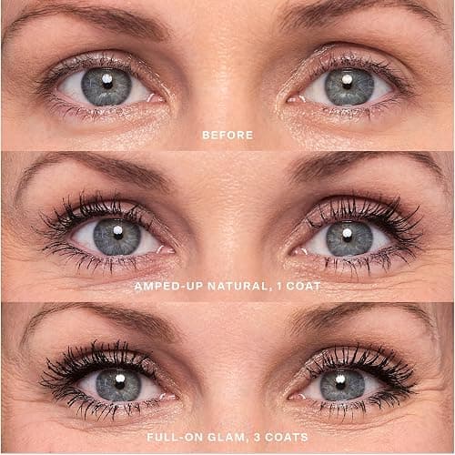 Tower 28 MakeWaves Vegan Black Mascara - Volumizing & Lengthening Mascara for Sensitive Eyes - With Aquaflex Technology for Humidity-Proof Lift - Hypoallergenic Eye Makeup - Jet (0.29 oz) thumbnail 4