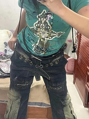 Emo 2000s Grunge Alt Shirt Y2K Vintage Harajuku Cutecore Indie T-Shirts Teen Girl Scene Clothes thumbnail 3