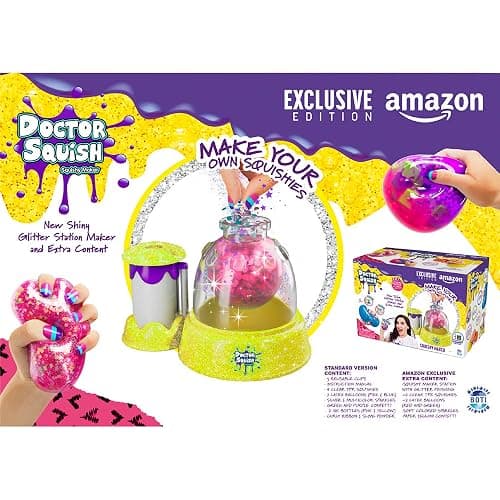 Doctor Squish Squishy Maker Station Amazon-Exclusive Edition | DIY Make Your Squishies Kit | All Inclusive with Sparkles, Slime Powder, and Amazon Exclusive Bonuses | Ages 8 & Up thumbnail 2