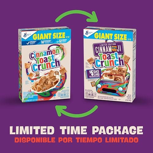 Original Cinnamon Toast Crunch Breakfast Cereal, 27 OZ Giant Size Box (Pack of 2) thumbnail 6