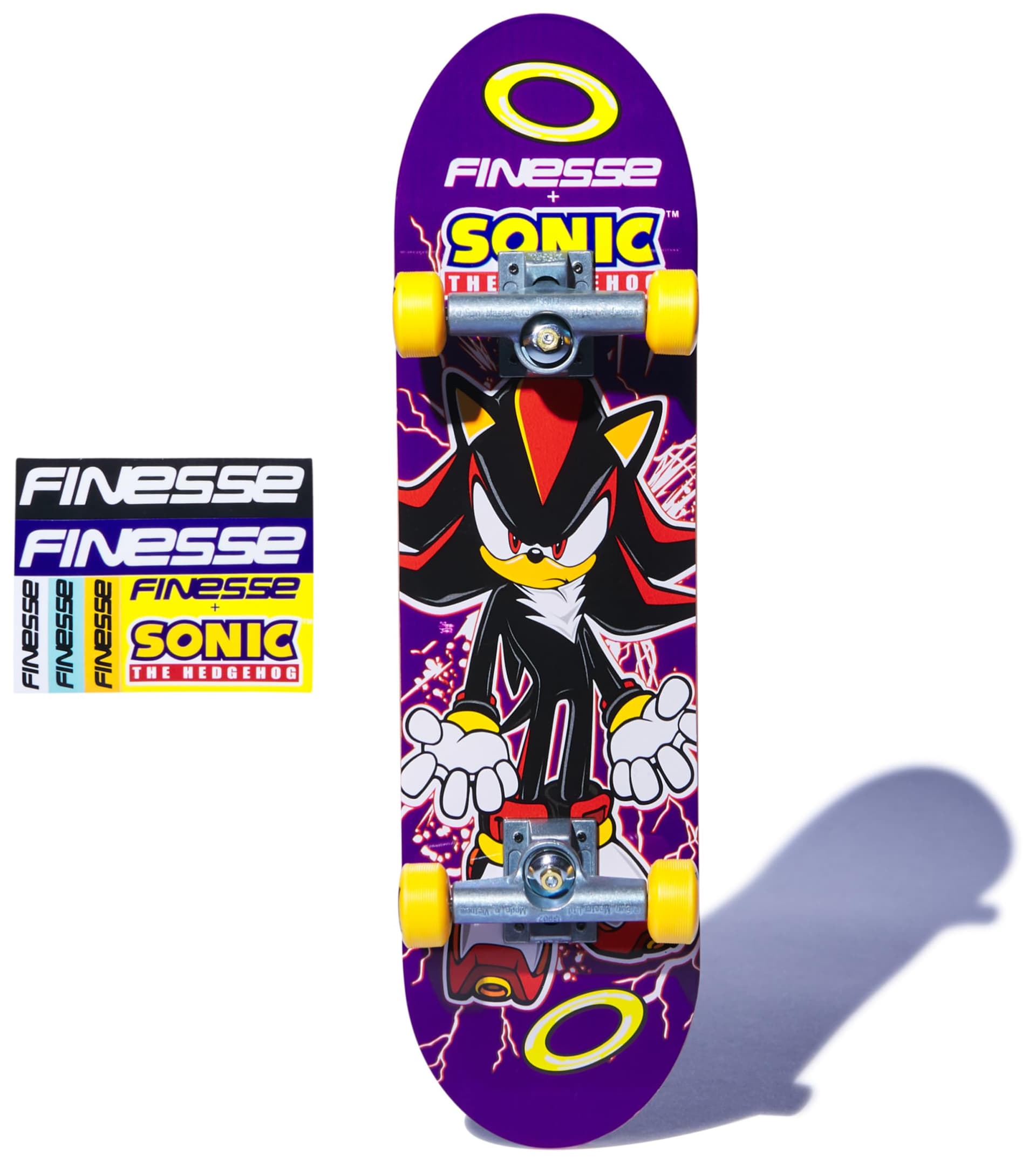 Tech Deck - Finesse X Sonic Handboard authentic mini kateboard - for hand use only thumbnail 6