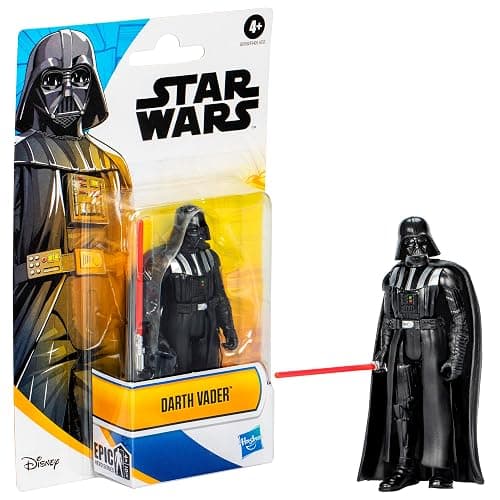 STAR WARS Epic Hero Series Darth Vader 4-Inch Action Figure & Accessory, Toys for 4 Year Old Boys and Girls thumbnail 3