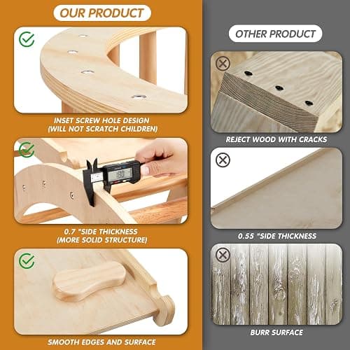 BXKX 5-in-1 Pikler Triangle Set thumbnail 6