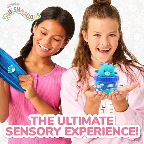 Squishmallows Tatiana The Dragon Premium Fluffy Slime, Blue Raspberry Scented, 3 Fun Add Ins, 8 oz. Soft Sludge Toy for Kids, 6+ thumbnail 6