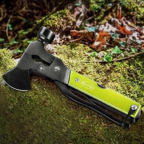 Christmas Gifts for Men Dad, RoverTac Multitool Axe for Mens Gifts, Gifts for Dad Husband Dad Boyfriend, Christmas Gifts Mens Stocking Stuffers-14 in 1 Multi Tool Axe Hatchet thumbnail 2