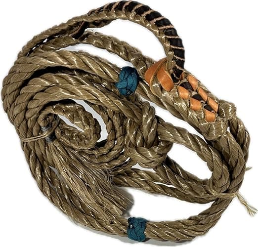 Steer Rope Riding Rope Right/Left-Hand Length with Knot 10' 6" High Strength |Polypropylene Rope| Rope Knots| Steer Riding Rope Comfortable and Durable thumbnail 4