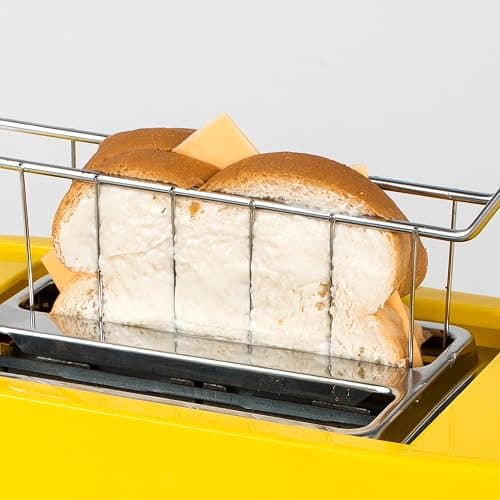 Nostalgia TCS2 Grilled Cheese Toaster with Easy-Clean Toaster Baskets and Adjustable Toasting Dial - Grilled Cheese Toaster Original thumbnail 3