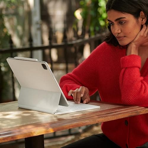 Apple Magic Keyboard: iPad Keyboard case for iPad Pro 11-inch (1st, 2nd, 3rd, 4th gen) and iPad Air (4th, 5th gen, and M2), Great Typing Experience, Built-in trackpad, US English - Black (Renewed) thumbnail 8