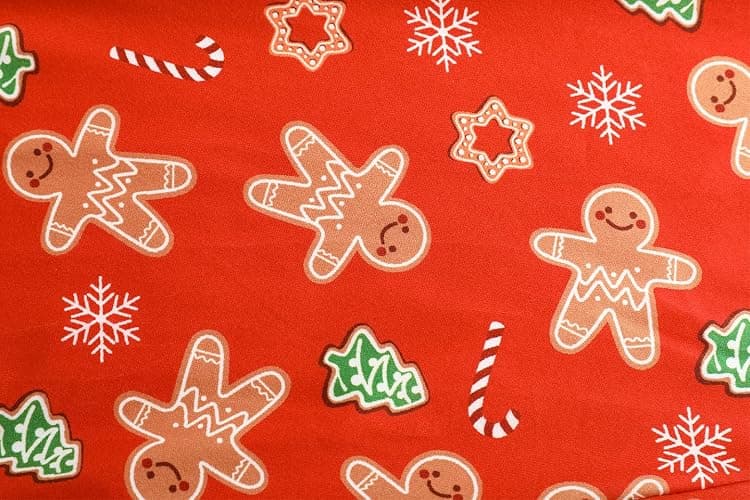 Vopmocld Girls Pajama Sets 3pcs Button Down Short Sleeve Long Pants With Shorts Sleepwear Cute Patterns Nighty For Teens - 12 - Xmas Gingerbread thumbnail 7