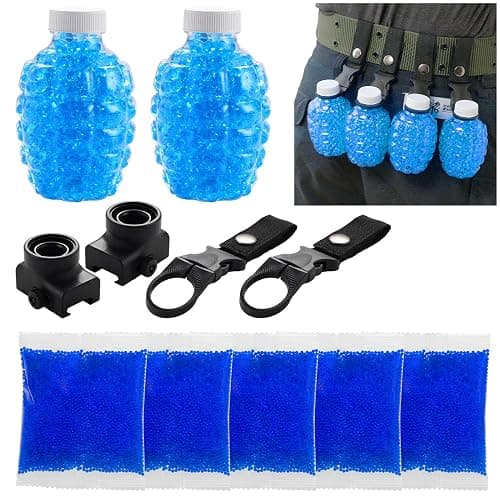 Gel Ball Blaster Splat Orby Accessories 50000 Include Bottle Hopper*2 Tactical Lanyard*2 Adapter*2 - Image 1