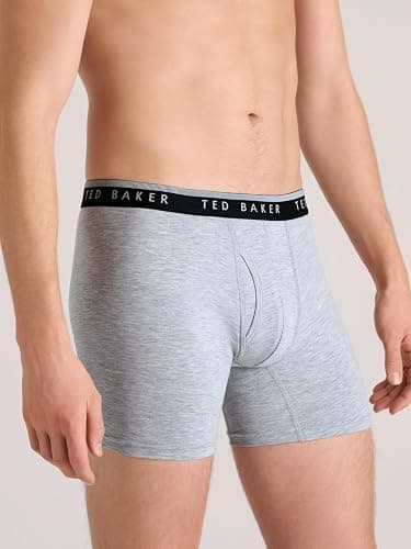 Ted Baker Men's 4 Pack Cotton Stretch Boxer Briefs Boxer Briefs thumbnail 5