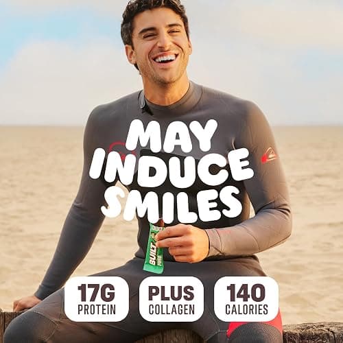 BUILT Bar Puff Protein Bars - Mint Chip - 17g Protein Snack Bars with Collagen - Calorie Conscious & Gluten Free - 12 Count thumbnail 4
