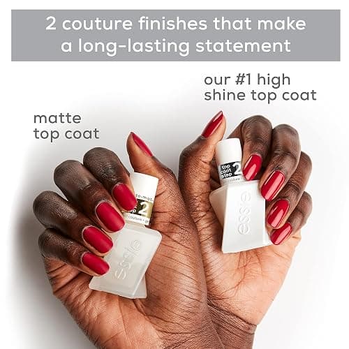 Essie Gel Couture Long-Lasting Nail Polish, 8-Free Vegan, Raisin Brown, All Checked Out, 0.46 fl oz thumbnail 6
