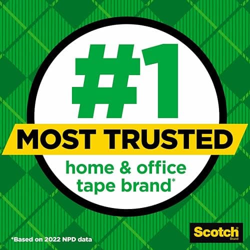 Scotch Tape Dispenser, White, Great for School or Office and Includes 1 Roll of Scotch Magic Tape 3/4 in x 350 in thumbnail 4