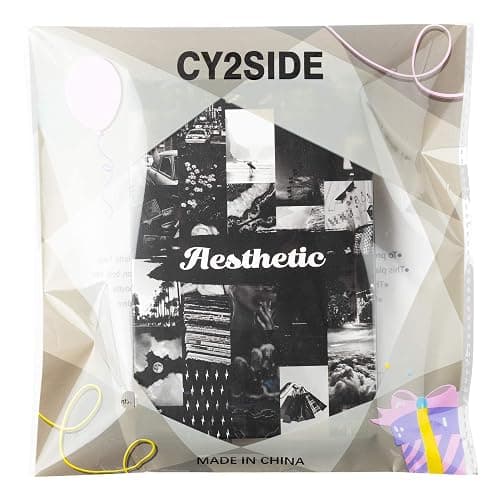 CY2SIDE 50 Aesthetic Black and White Pictures for Wall Collage Chic Collage Printing Set Room Decoration for Vintage Wall Art Prints for Room Photo Display thumbnail 6