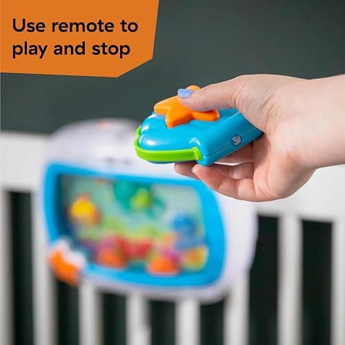 Baby Einstein Sea Dreams Soother Musical Crib Toy and Sound Machine, Newborn and up thumbnail 6