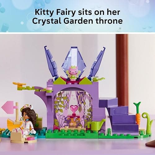LEGO Gabby’s Dollhouse Sweet Treat Mountain & Kitty Garden Building Blocks - Pretend Play & Learning Toy for Girls & Boys, Ages 4+ - W/Gabby & Pandy Paws Figures - Gift Idea for Birthdays - 11205 thumbnail 6