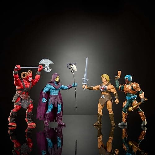 ​Masters of the Universe Action Figure Toy 4 Pack, 5.5 Inch 2026 Movie Accurate with 1 Exclusive, 14 Posable Joints (Amazon Exclusive) thumbnail 3