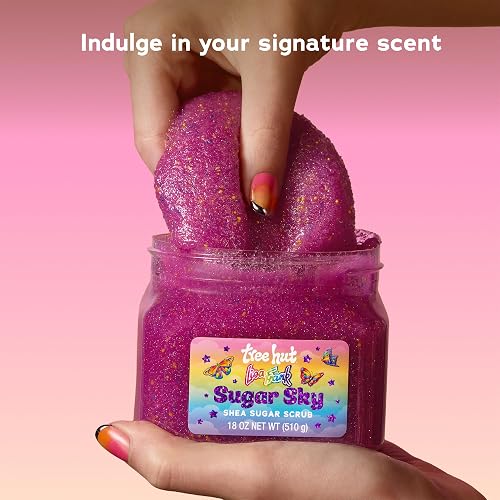 Lisa Frank x Tree Hut Sugar Sky Body Scrub, Exfoliating Sugar Scrub, 18 Oz | Limited Edition Body Exfoliator Exfoliating with Shea Butter & Essential Oils, for All Skin Types, Self Care Gifts for Women thumbnail 7