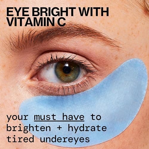 Pacifica Undereye Spot Serum Mask – Bright Eye Vitamin C Mask for Dark Circles & Hydration, Brightening Under Eye Treatment, Vegan & Cruelty-Free, 4 Pack - Set of 4 - Bright Undereye Spot Serum Mask thumbnail 2