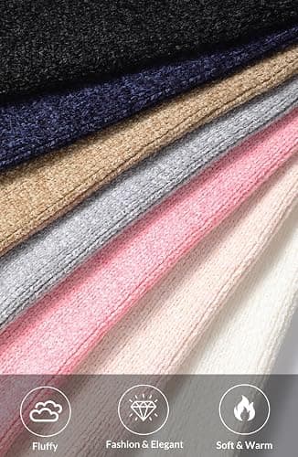 Pleneal Scarf for Women, Soft Chenille Winter Scarves, Womens Warm Thick Scarf for Cold Weather thumbnail 7