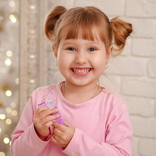 Expressions girl 12pc Roll On Lip Gloss Set with Carrying Case, Glossy Lip Make-up for Kids and Teens - Fruity Flavors, Non Toxic, Kid Friendly, Party Gift, Best Friends - 12 Pack Flavored Lip Gloss thumbnail 7