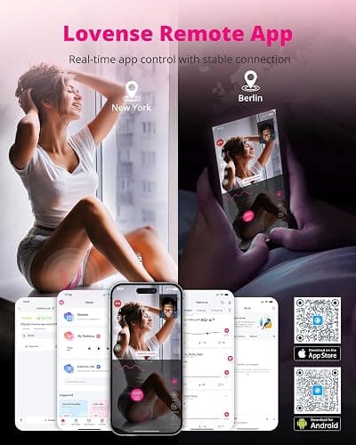 LOVENSE Lush Anal Vibrating Butt Plug Sex Toys, App Controlled Vibrator with LED Light, Small Anal Plug Adult Sex Toys & Games for Men Women Couples, Beginners-Friendly, Waterproof, Rose thumbnail 4