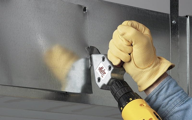 Malco TS1 Turbo Shear 20 Gauge Capacity Sheet Metal Cutting Attachment thumbnail 2