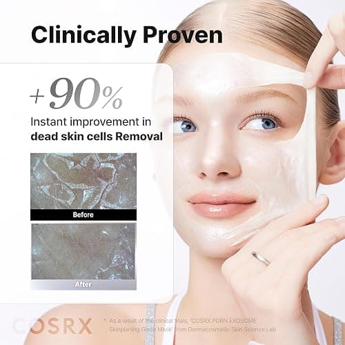 COSRX PDRN Exosome Overnight Face Mask, Korean Glass Skin Glow, 1.69 fl oz | +123% Hydration, Instant Glow, Glass Skin Finish, Elasticity & Firmness, PDRN Exosome Overnight Face Mask, Korean Skin Care thumbnail 6