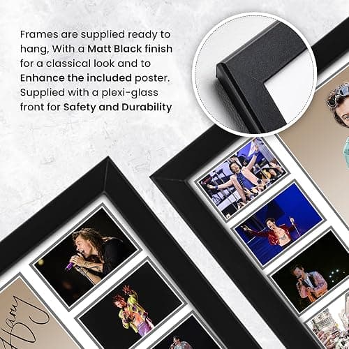 Harry Styles Signed Poster Print - Limited Edition Autograph Fan Gift – Collectible Memorabilia Merchandise (Unframed A3 (30x40cm)) thumbnail 6