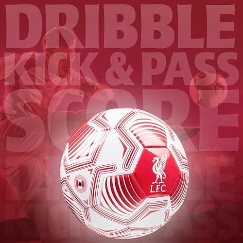 Liverpool F.C. Football Soccer Ball for Adults Teenagers Kids Training Football Size 3, 4 or 5 Liverpool Merchandise thumbnail 3