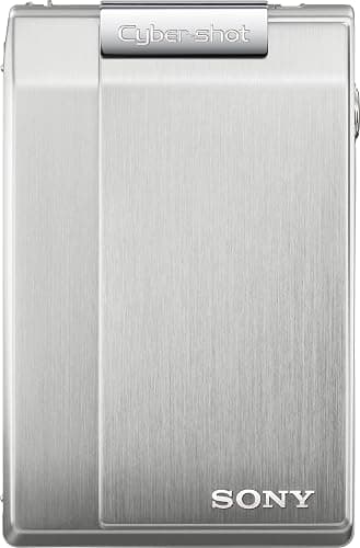 Sony Cybershot DSC-T100 8MP Digital Camera with 5x Optical Zoom and Super Steady Shot (Silver) thumbnail 3