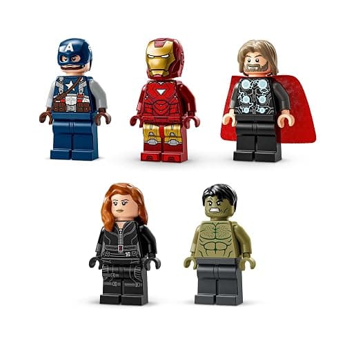 LEGO 76313 Marvel Logo & Minifigure, Toy, Birthday Gift, Blocks, Boys, Girls, Children, 12, 13, 14 Years, Elementary School Students, Marvel, Toy thumbnail 5