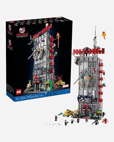 LEGO Marvel Spider-Man Daily Bugle Building Sets for Adults - Display as Office or Book Shelf Decor - Gifts for Christmas - 25 Minifigures - 76178 thumbnail 9