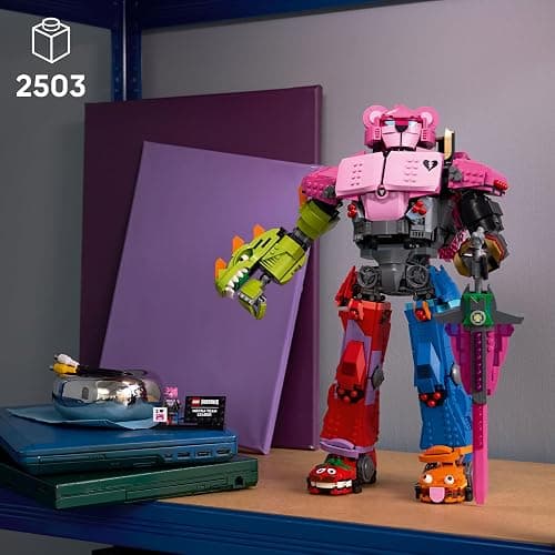 LEGO Fortnite Mecha Team Leader - Collectible Building Set for Adults - Gaming Room Décor - DIY Kit for Fortnite Fans - Includes Mecha Team Leader Minifigure - Great Video Game Gift - 77078 thumbnail 2