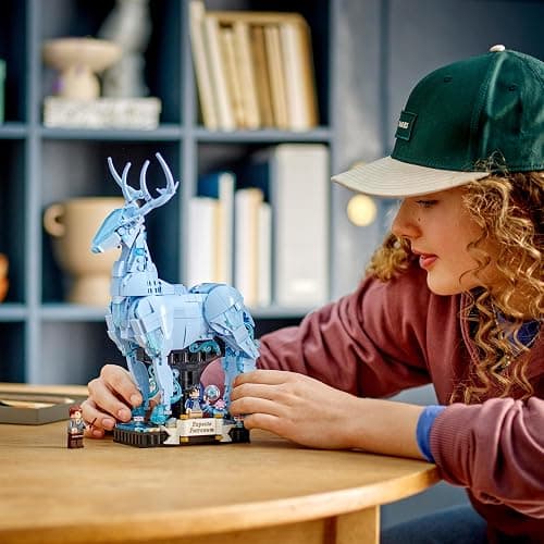 Lego Harry Potter Expecto Patronum 76414 Collectible 2-in-1 Building Set; Birthday Gift Idea for Teens or Fans Aged 14 and Up; Build and Display Patronus Set for Fans of The Wizarding World thumbnail 2